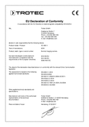 Declaración de conformidad  EC060V (INT)