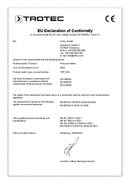Declaración de conformidad presostato TDP DSA (INT)