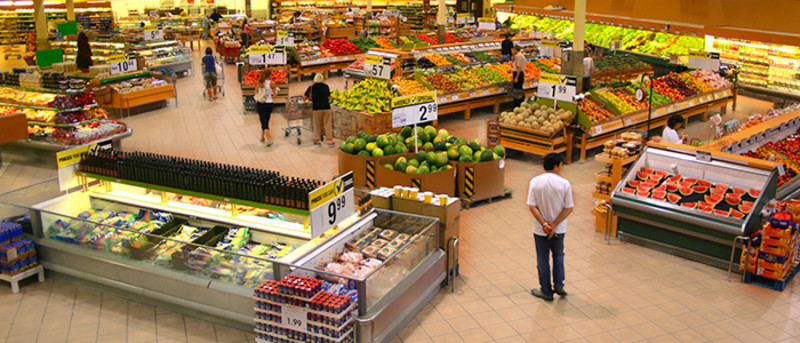 Deshumidificación en el supermercado-Trotec