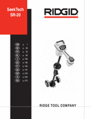 Manual de instrucciones detector de líneas SR-20 (INT)