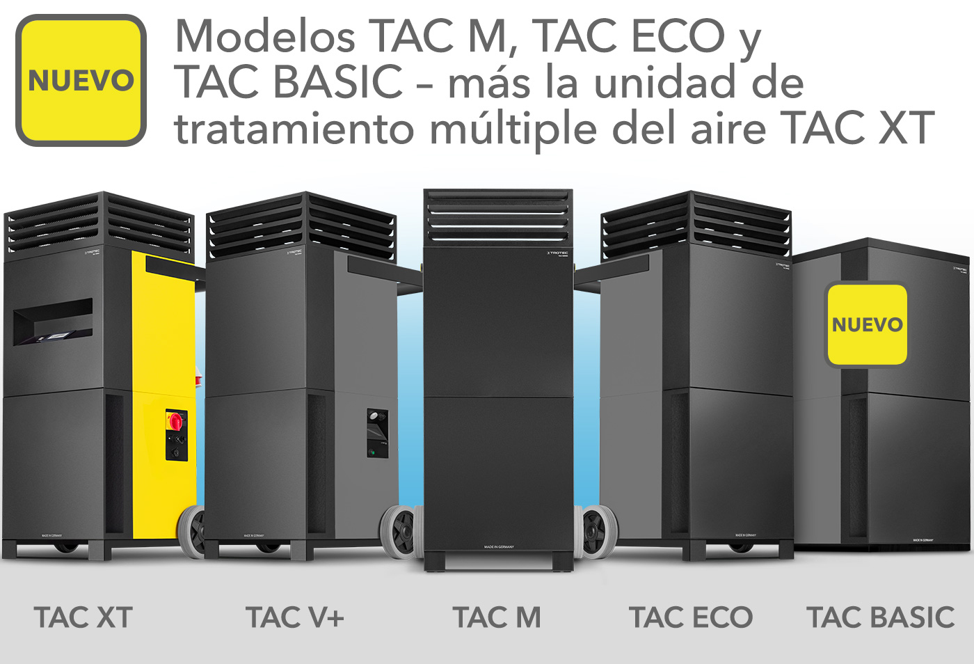 Modelos TAC M y TAC ECO