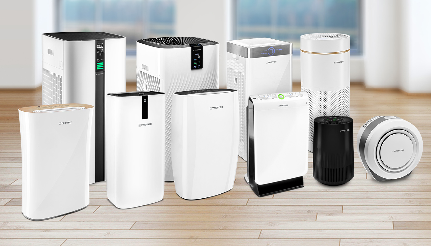 Purificadores de aire HomeConfort de la serie AirgoClean®