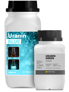 Uranin Blue y Uranin Green de Trotec