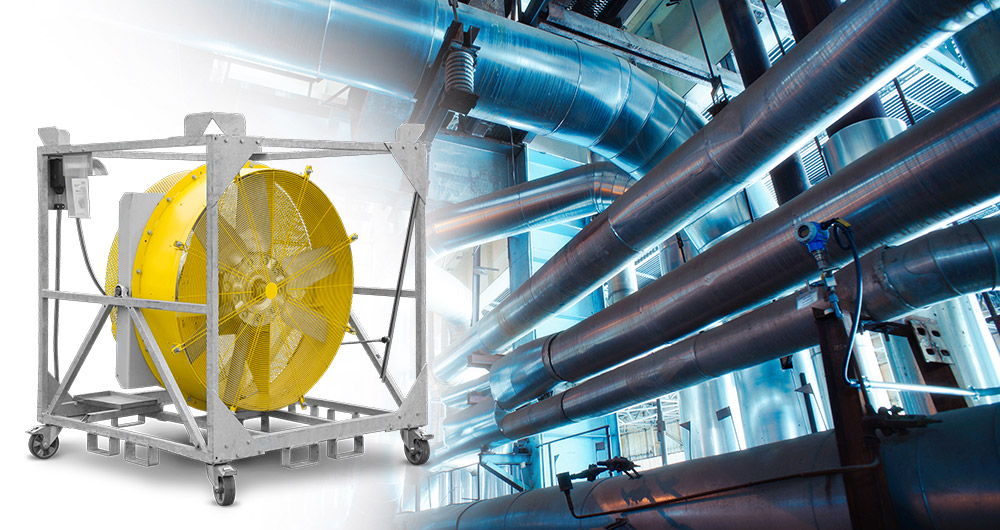 Ventiladores de tambor TTW para la industria y las empresas